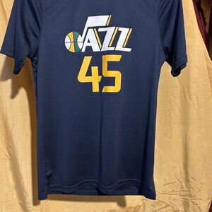 2  Boys Utah Jazz  tee shirts
